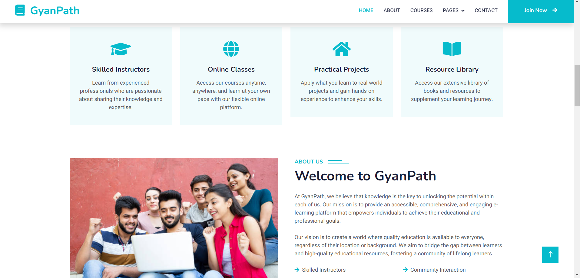 GayanPath E-Learning Website